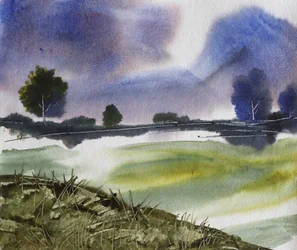 Reflexiones melancólicas a orillas del lago