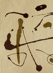Goteos de pintura espontáneos