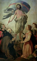 La ascensión de Cristo, 1595