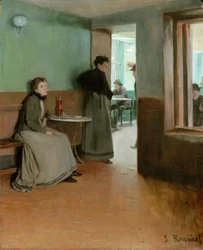Acuario (Interior de un café)