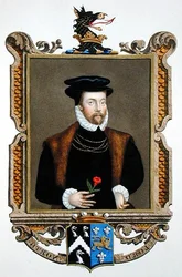 Retrato de Lord Roger North (1530-1600) 2º Barón North de 