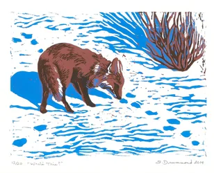 ¿Qué es esto, 2014 (Linograbado)