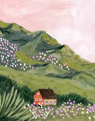 Cielo rosa en Mountain Home