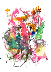 Tangle, 2023 (monocopia en tinta)