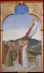 El matrimonio místico de San Francisco de Asís, 1444