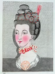 El arte de la peluquería en París, 1767