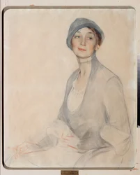 Retrato de Madame Drobotova