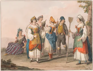 Trajes de Calabria del Sur