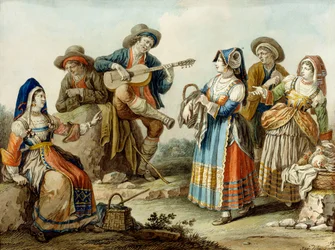 Una canción napolitana, 1882