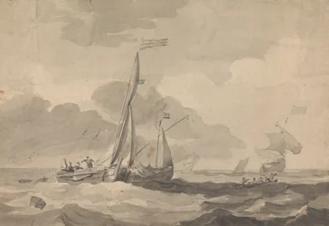 Barcos en el mar