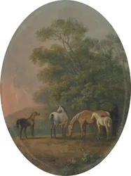 Yeguas y potros, c.1770-80