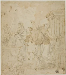Sacrificio de la hija de Jefté