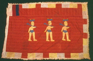 Bandera, de Ghana (textil)