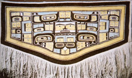 Manta Chilkat, Tribu Tlingit