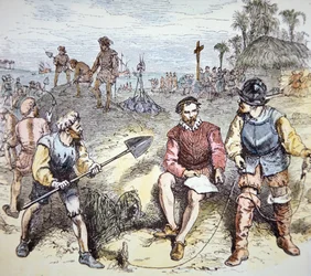 La fundación de San Agustín en Florida por los españoles en 1565