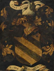 Escudo con cresta [reverso]