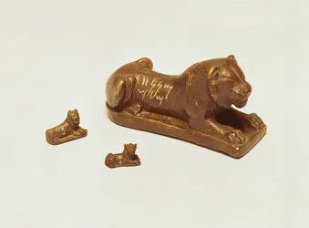 Pesas de león asirias, c. siglo V a.C.
