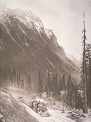 Tren del Ferrocarril Canadian Pacific, c.1925