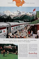 Anuncio del Ferrocarril Canadiense del Pacífico para 