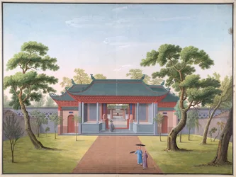 Templo de Honam - Puerta de entrada