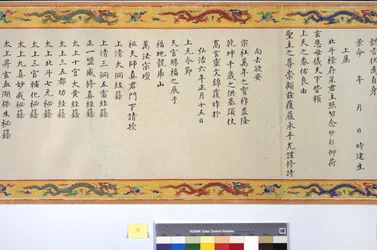 La ordenación de la emperatriz Zhang