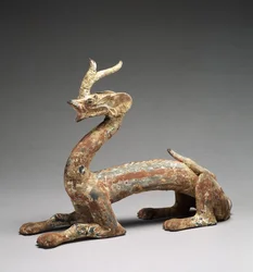 Dragón de tumba, siglo IV