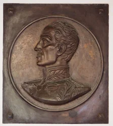 Simón Bolívar, bajorrelieve
