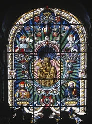 Ventana del ábside (vidriera)