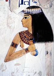 Luxor Tebas: Cisjordania, Necrópolis de los Nobles, Valle de los Nobles. Tumba de Menna (dinastía XVIII).