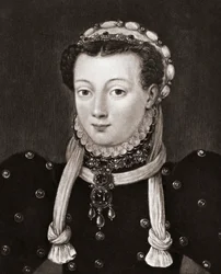 Anna van Egmont, alias Anna van Buren (huella)