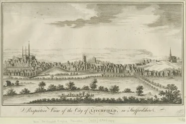 Lichfield - Vista suroeste