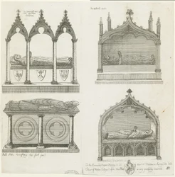 Catedral de Lichfield - Tumbas