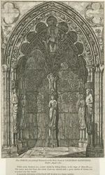 Catedral de Lichfield - Puerta Oeste