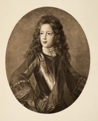 Príncipe James Francis Edward Stuart, pub. 1902 (colotipia)