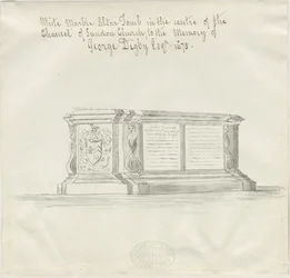 Iglesia de Sandon - Tumba de George Digby