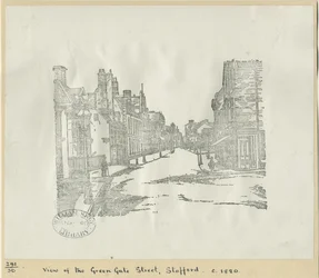 Calle Greengate de Stafford