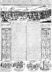 El cortejo fúnebre de Jonathan Wild
