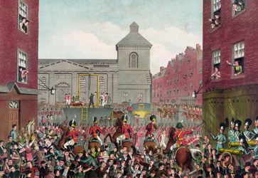 La ejecución de Robert Emmet el 20 de septiembre