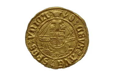 Moneda Tudor del Tesoro de Asthall