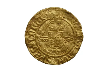 Moneda Tudor del Tesoro de Asthall