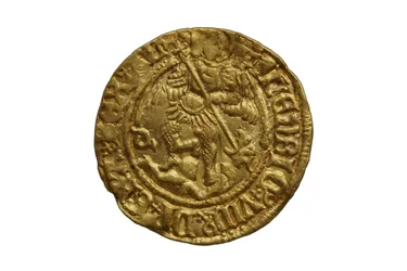 Moneda Tudor del Tesoro de Asthall