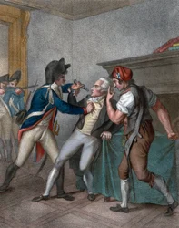 Arresto de Maximilien Robespierre, el 27/07/1794 - La aprehensión de Robespierre - El arresto de Robespierre