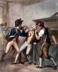 Detención de Maximilien de Robespierre el 27 de julio