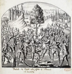 Batalla de Trento entre Josselin y Ploermal, en el año 1351