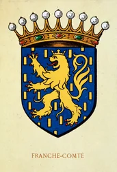 Escudo de la Franche-Comté.