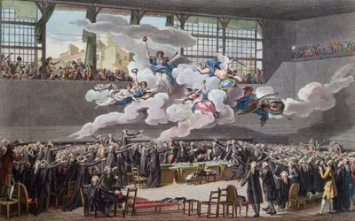 Revolución Francesa (1789-1799): El Juramento del Juego de Pelota en Versalles el 20 de junio de 1789
