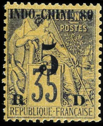 Sello de Indochina Francesa