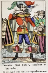 Le Capitaine Fracasse - Imagen de Épinal 