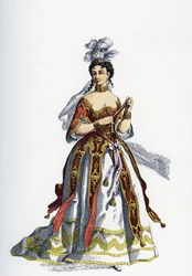 La Princesa de Elide - Ilustración para Obras Completas de Molière