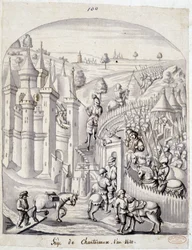 El asedio de Chantoceaux, en el año 1420